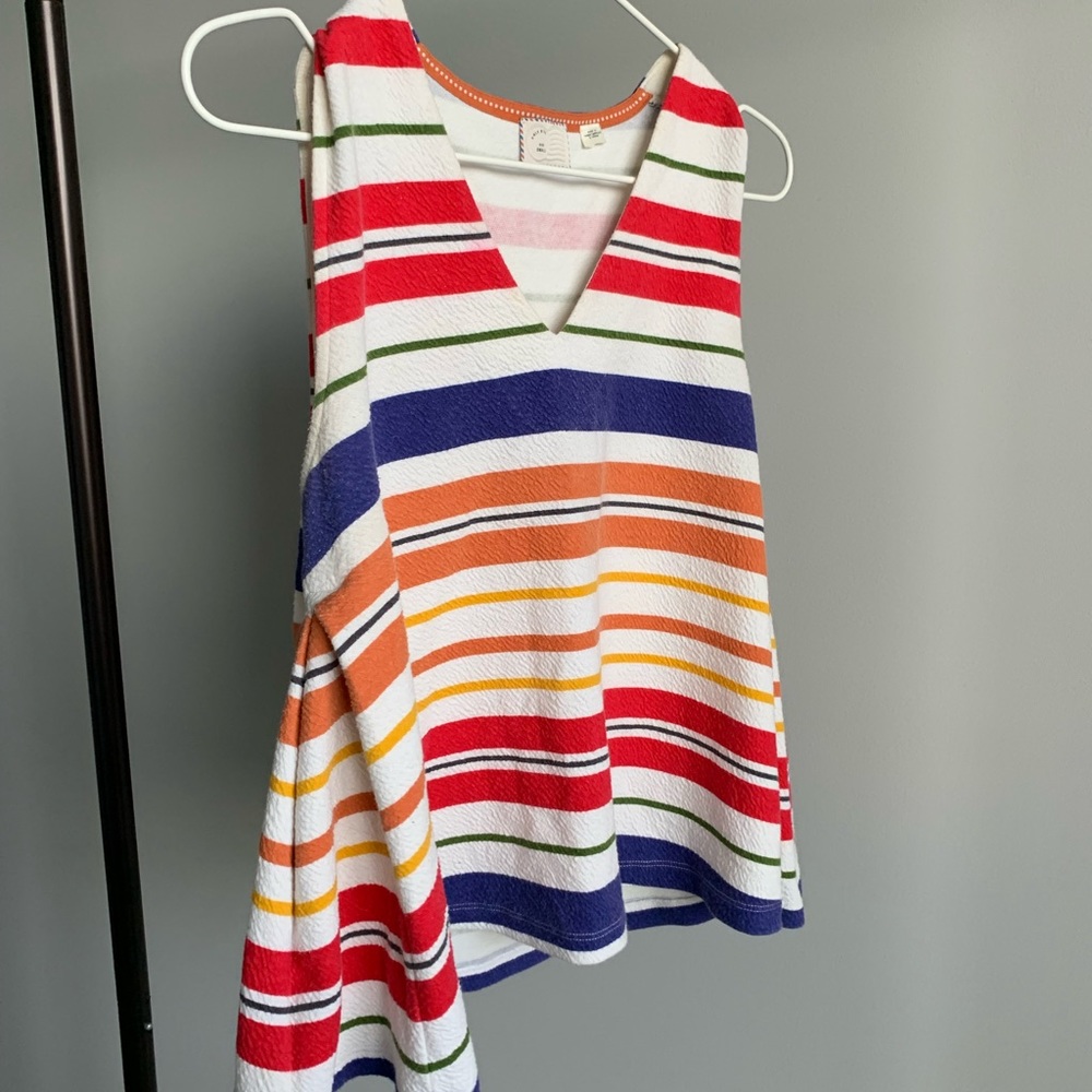 Anthropologie Striped Tank